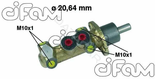 Главный тормозной цилиндр CIFAM 202-044