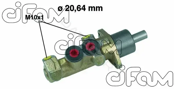 Главный тормозной цилиндр CIFAM 202-242