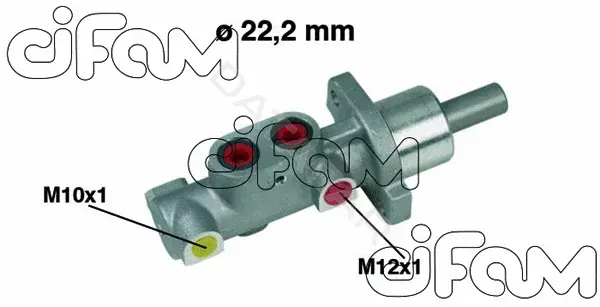 Главный тормозной цилиндр CIFAM 202-297