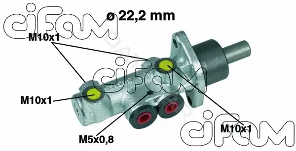 Главный тормозной цилиндр CIFAM 202-353