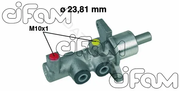 Главный тормозной цилиндр CIFAM 202-379