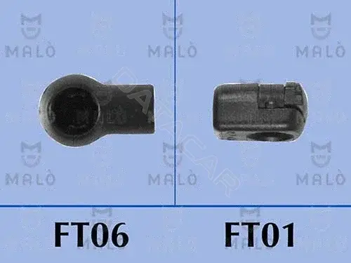 Амортизатор крышки багажника, капота, заднего стекла MALO 127487