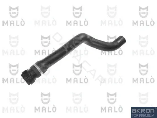 Патрубок печки MALO 185752A