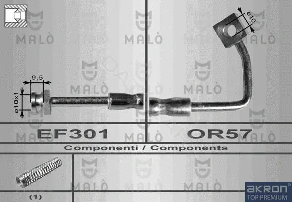 Тормозные шланги MALO 80153