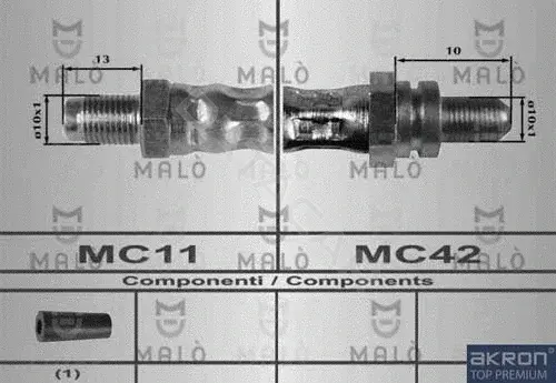 Тормозные шланги MALO 80191