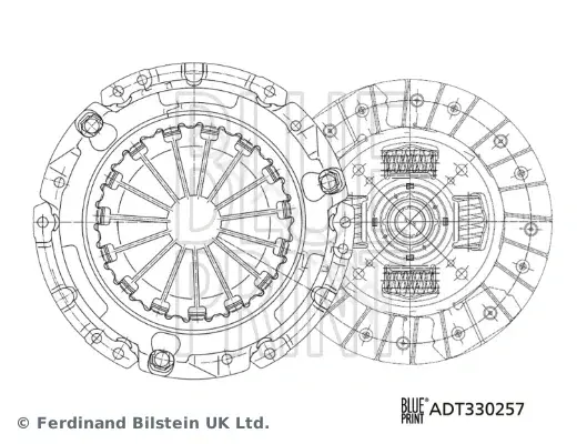 Комплект сцепления BLUE PRINT ADT330257