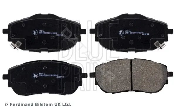 Тормозные колодки BLUE PRINT ADT342198