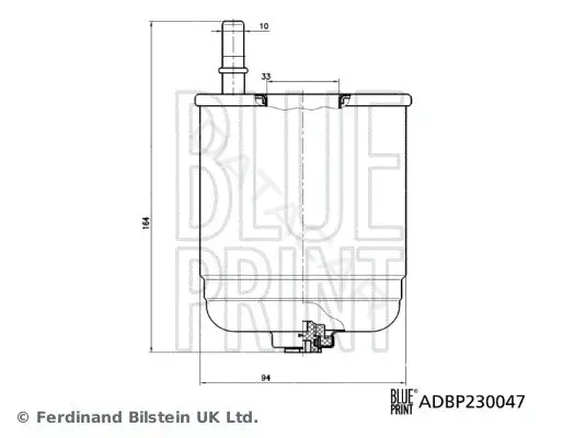 Топливный фильтр BLUE PRINT ADBP230047