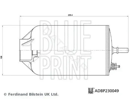 Топливный фильтр BLUE PRINT ADBP230049