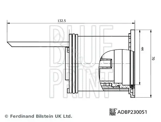 Топливный фильтр BLUE PRINT ADBP230051