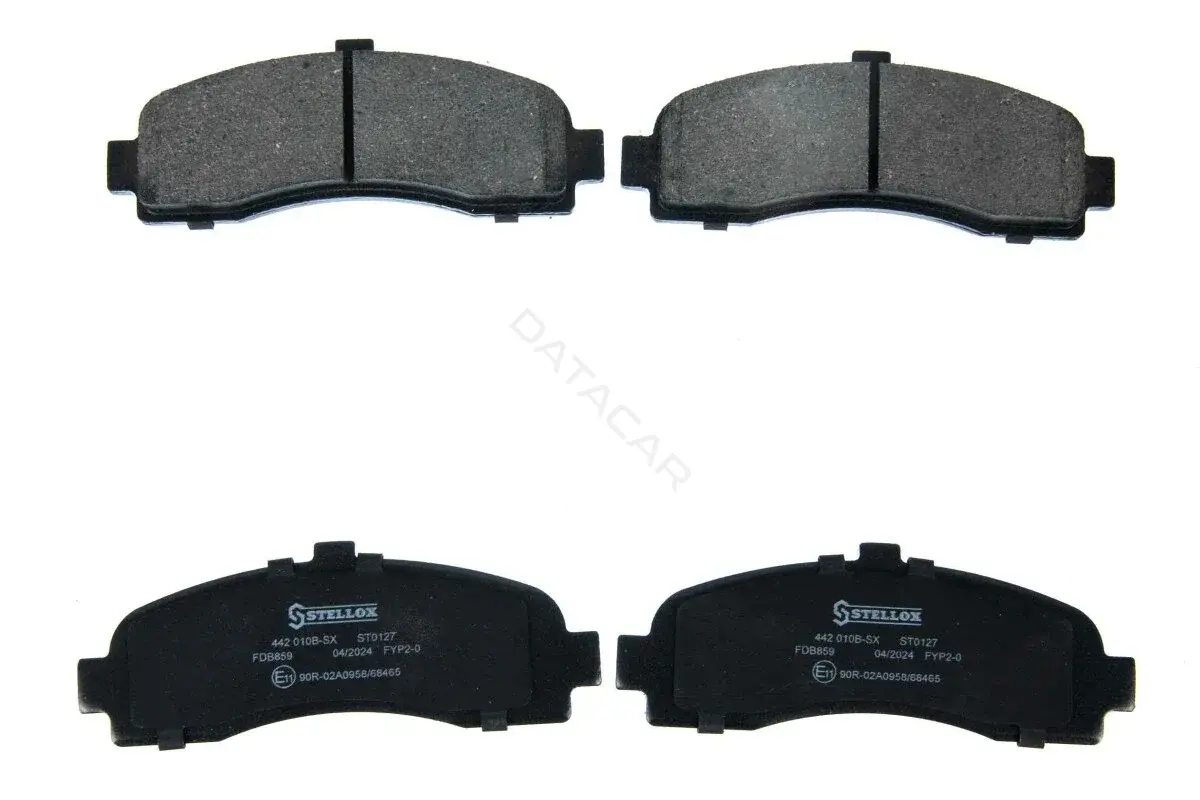 Тормозные колодки STELLOX 442010B-SX