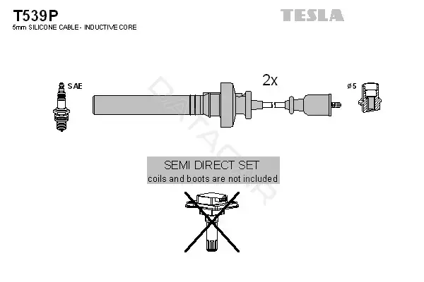 Высоковольтные провода TESLA T539P