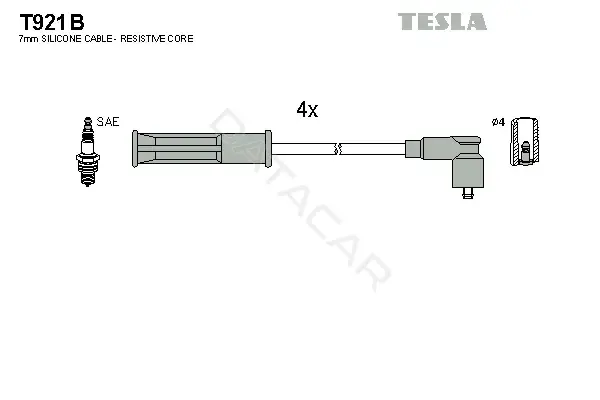 Высоковольтные провода TESLA T921B