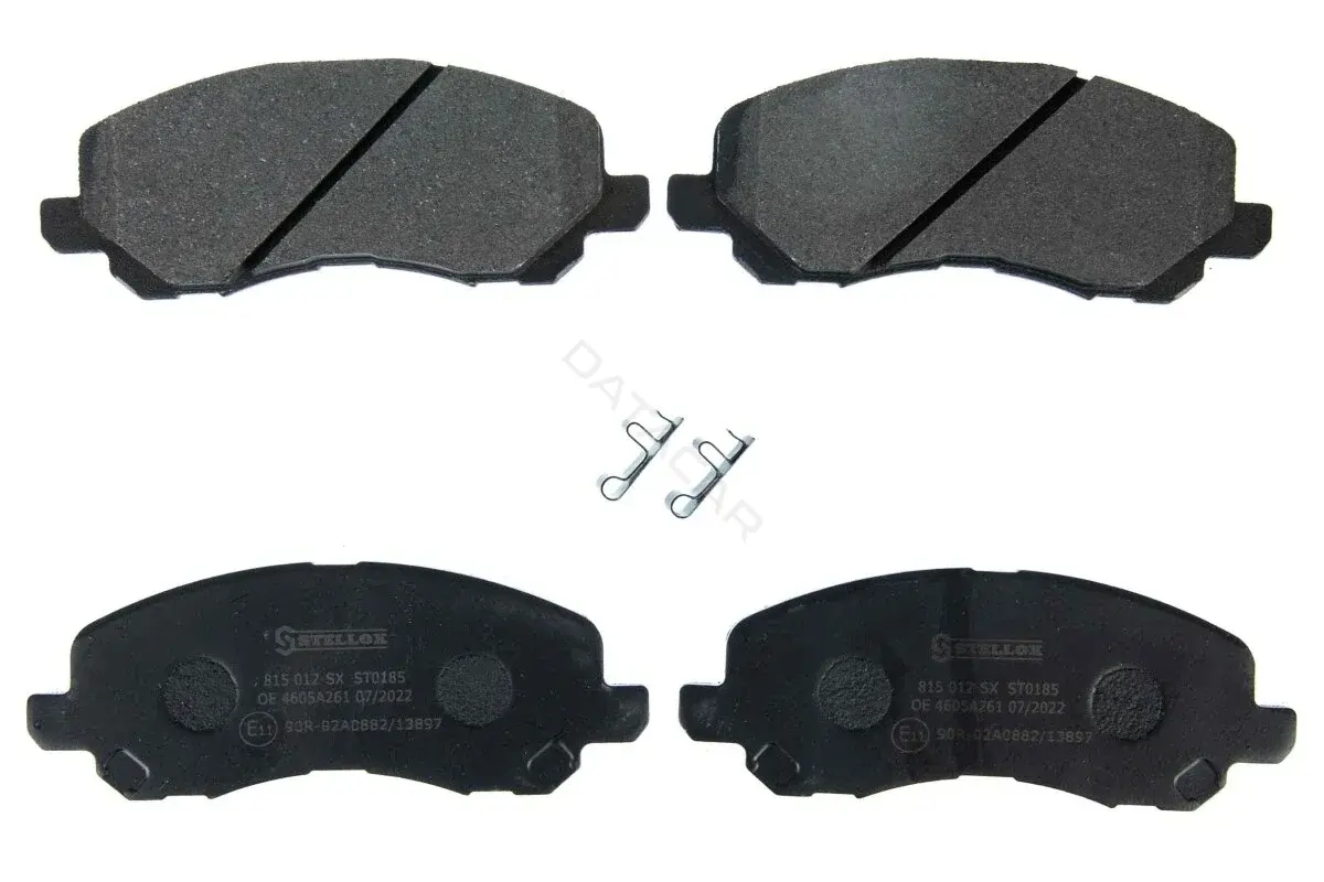 Тормозные колодки STELLOX 815012-SX