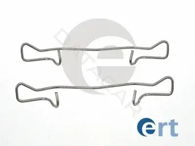 Ремкомплект тормозных колодок ERT 420009