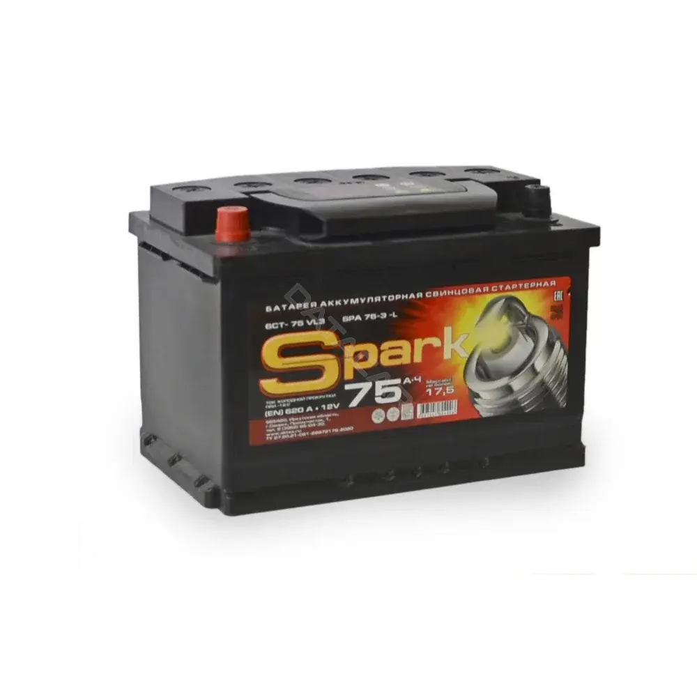 Аккумулятор SPARK SPA75-3-R