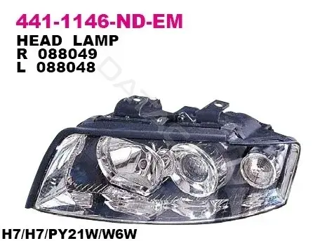 Фары DEPO 441-1146R-ND-EM