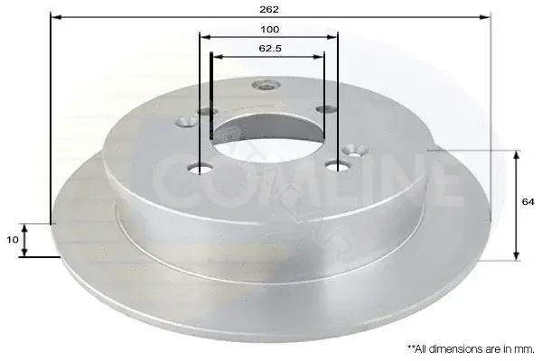 Тормозные диски COMLINE ADC1078