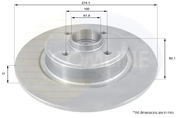 Тормозные диски COMLINE ADC1540