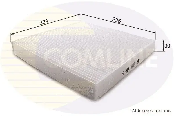 Фильтр салонный COMLINE EKF209