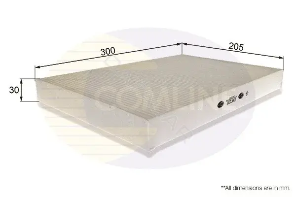 Фильтр салонный COMLINE EKF237