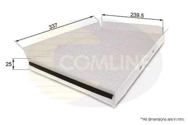 Фильтр салонный COMLINE EKF244
