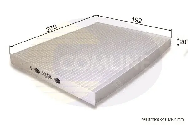 Фильтр салонный COMLINE EKF324