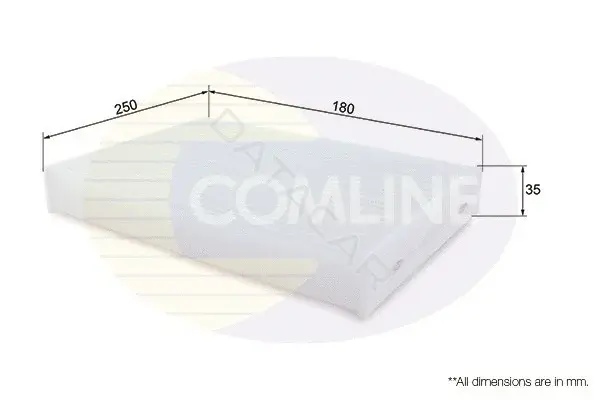 Фильтр салонный COMLINE EKF371