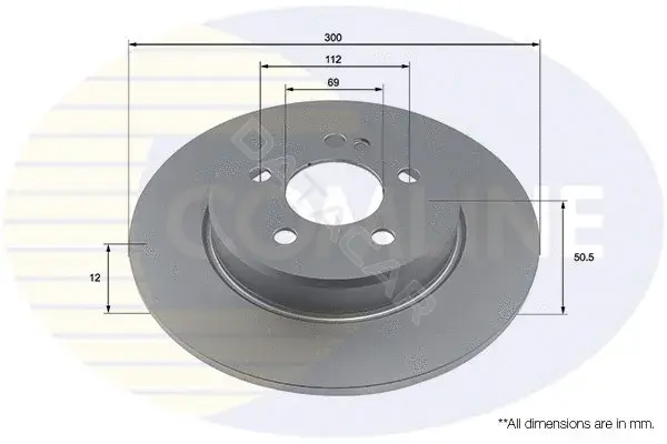 Тормозные диски COMLINE ADC4052