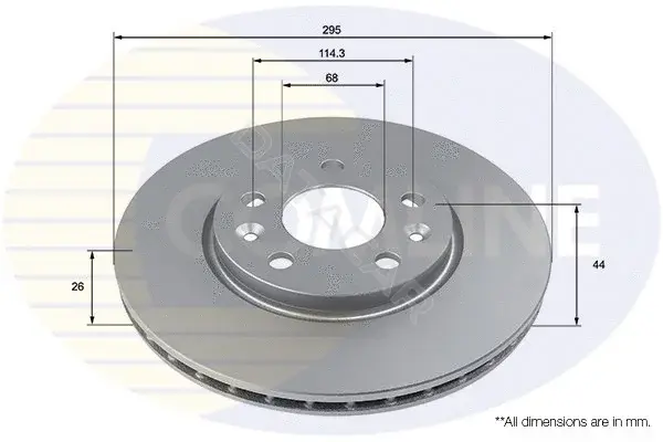 Тормозные диски COMLINE ADC5007V