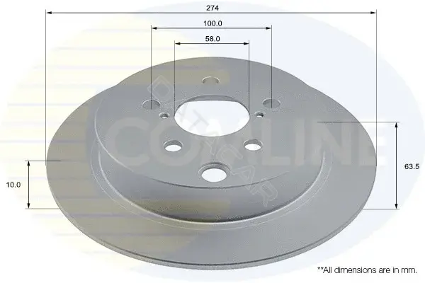 Тормозные диски COMLINE ADC2912