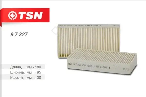 Фильтр салонный TSN 9.7.327