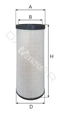 Воздушный фильтр MFILTER A832/1