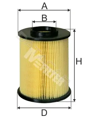 Воздушный фильтр MFILTER A845