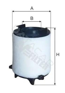 Воздушный фильтр MFILTER A886/1
