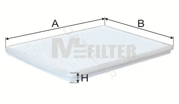 Фильтр салонный MFILTER K934