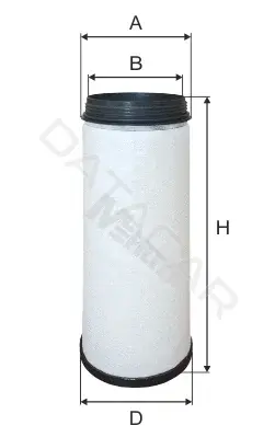 Воздушный фильтр MFILTER A1602