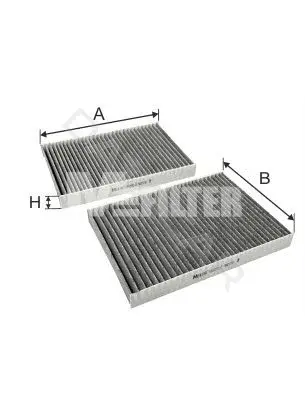 Фильтр салонный MFILTER K9122C-2
