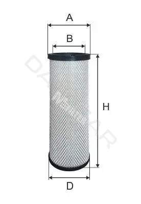 Воздушный фильтр MFILTER A542/1