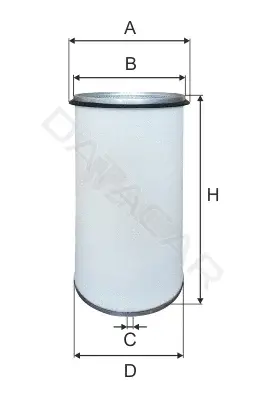 Воздушный фильтр MFILTER A800/1