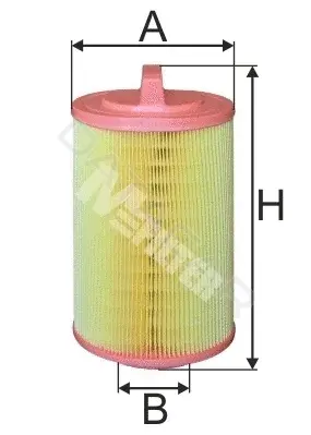 Воздушный фильтр MFILTER A866