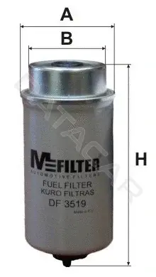 Топливный фильтр MFILTER DF3519