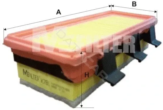 Воздушный фильтр MFILTER K781