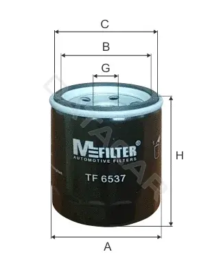 Масляный фильтр MFILTER TF6537