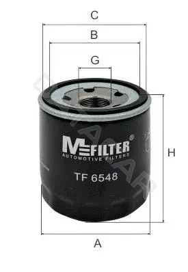 Масляный фильтр MFILTER TF6548