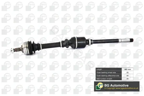 Приводной вал / Полуось BGA DS1409RA