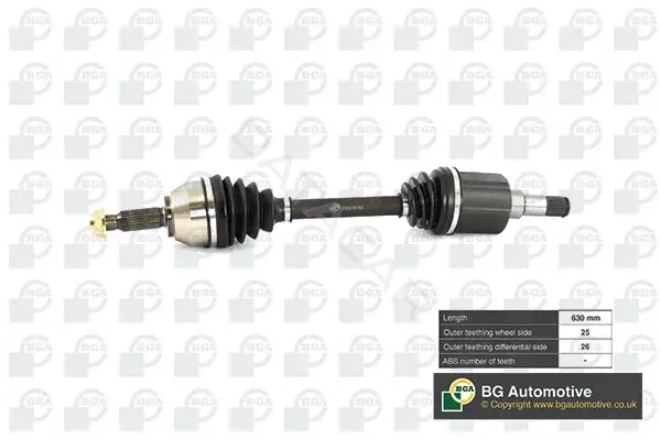 Приводной вал / Полуось BGA DS2300L