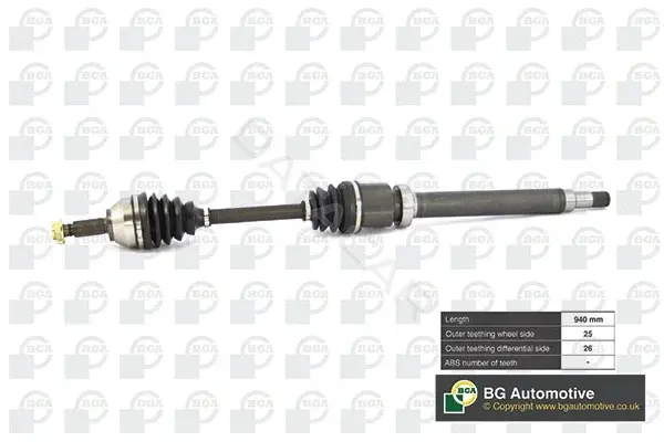 Приводной вал / Полуось BGA DS2302R