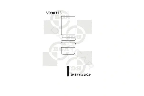 Впускной клапан BGA V990323