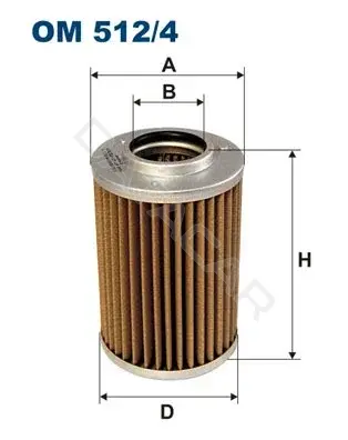 Фильтр масляный акпп FILTRON OM512/4
